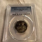 1976 S 25c PCGS MS69 DCAM Silver Clad Coin