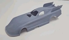 ABS-LIKE RESIN 3D PRINTED 1/25 2024 FORD MUSTANG NITRO FUNNY CAR BODY