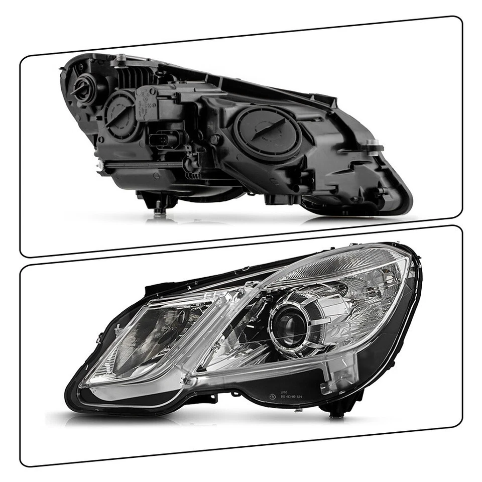Halogen Headlight For 2010-2013 Mercedes-Benz W212 E350 E550 Left Driver Side - Imagem 3 de 4
