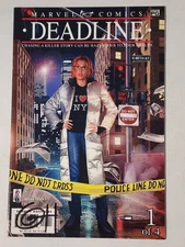 Marvel Deadline #1 2002 Marvel Comics Signed by Greg Horn w/ COA