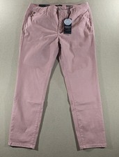 Curve Appeal Women  s Pink Minimalist Stretch Jegging Pants Jeans Size 12/31 NWT