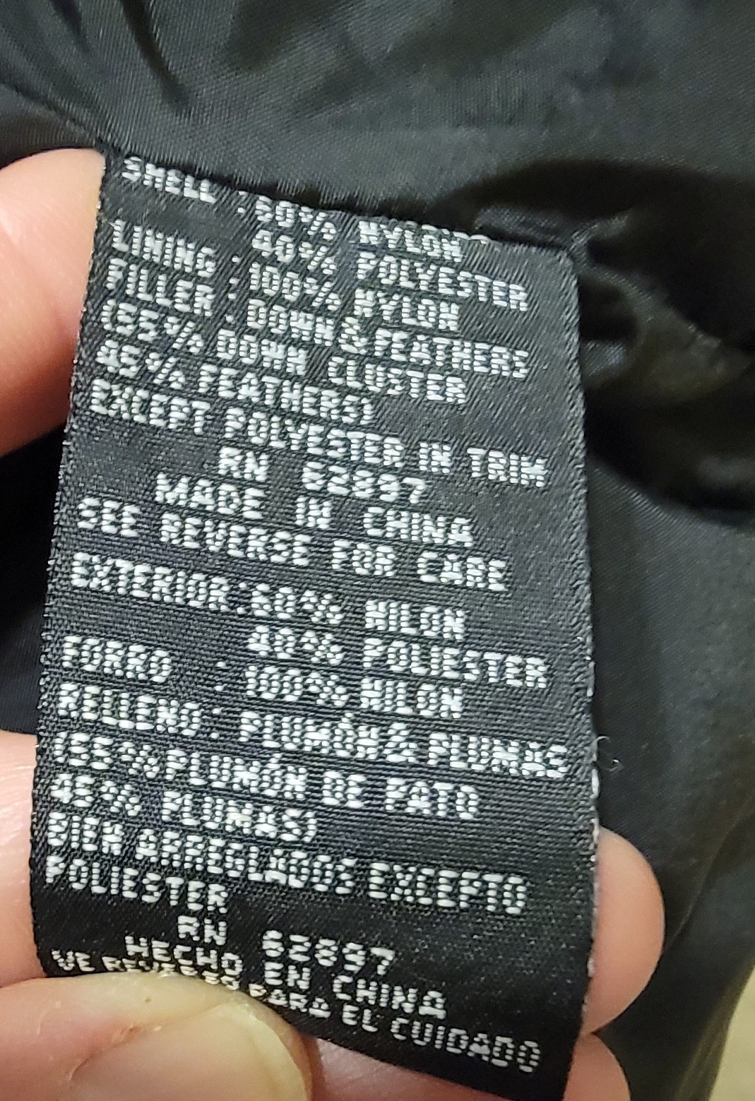 First Down Down Filled puffer jacket Size Medium … - image 11