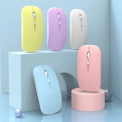 Wireless Bluetooth-compatible Mouse Portable Ergonomic Computer Mice For Laptop
