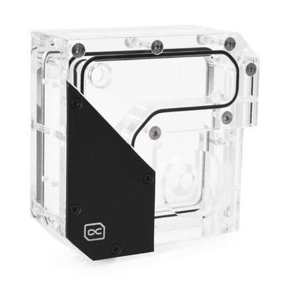 Alphacool 15075 Clear Black Acrylic Tank 3-Pin JST 1/4'' 0.8 bar Rise