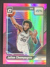 Julian Champagnie 2024-25 Panini Donruss Optic Pink Hyper #32