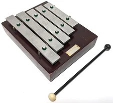 KOSTH Dinner Chimes 5-Tone Desk Chime A=440 Tested Working Japan