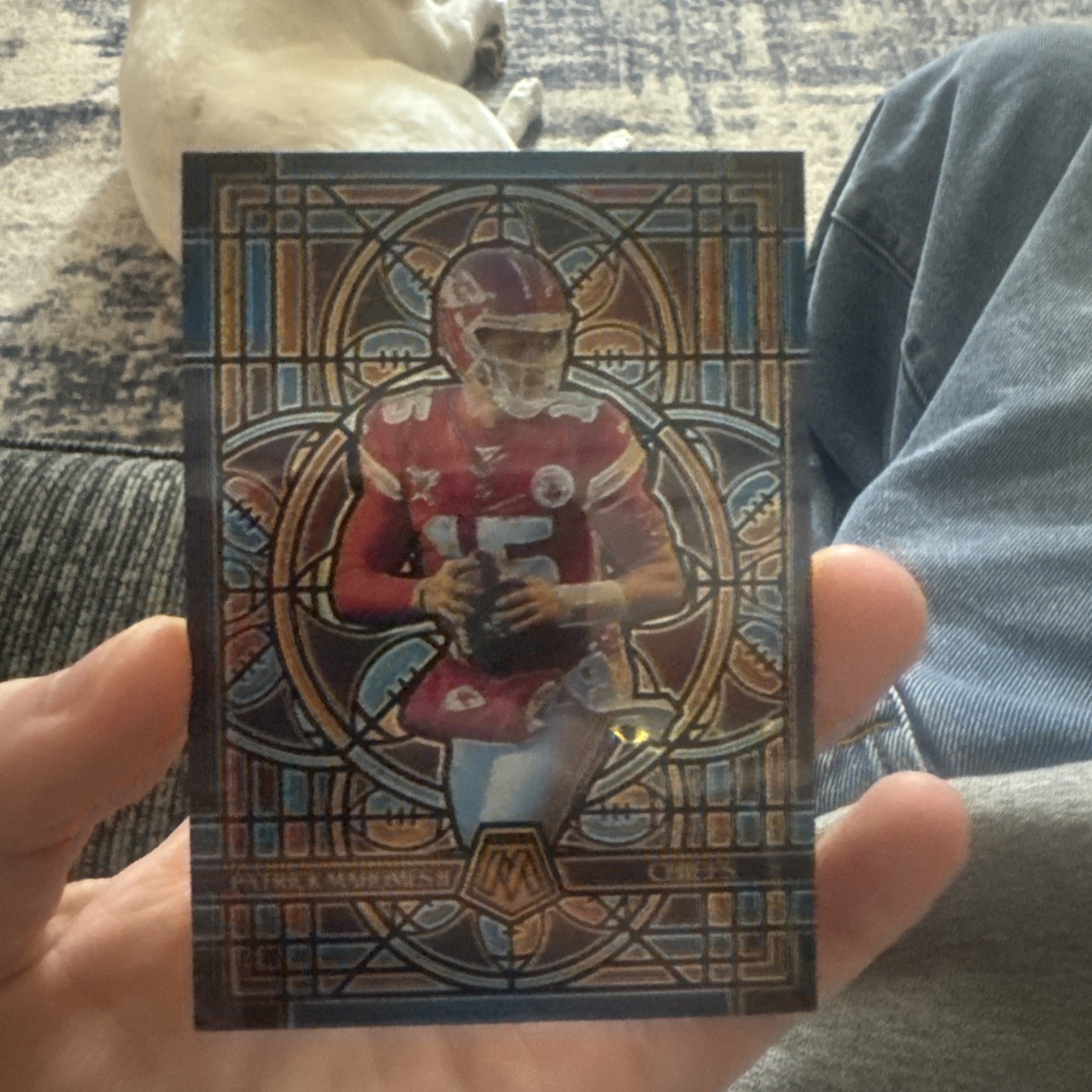 2025 MOSAIC PATRICK MAHOMES II - STAINED GLASS (SSP) #13 - CASE HIT - CHIEFS