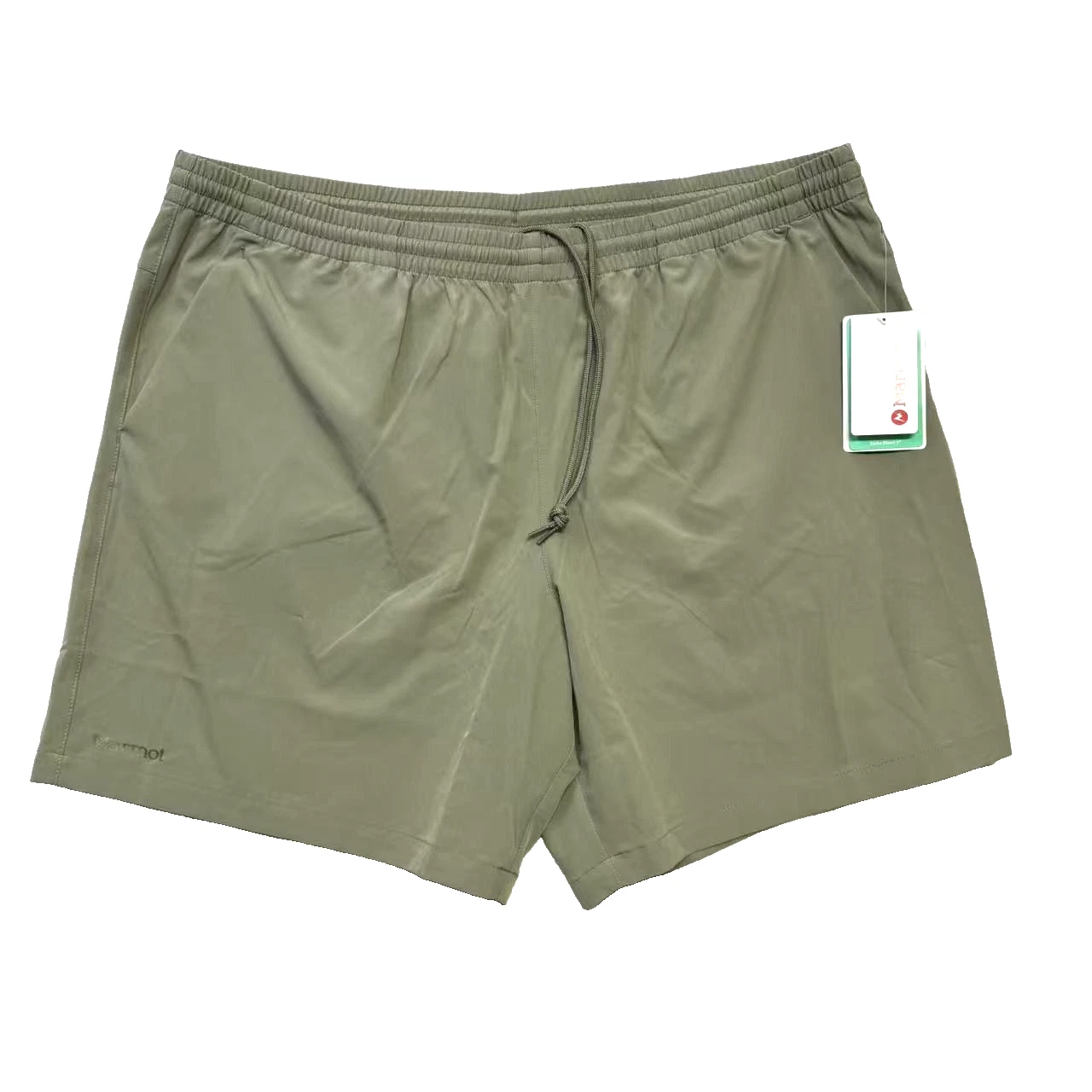 Marmot Elche 7" Shorts Vetiver Green XXL Men's Quick Dry Stretch Hiking MSRP $70