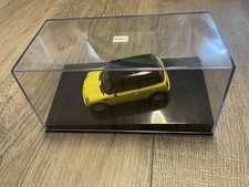 1/43 Autoart Bmw Mini Cooper Yellow Black Roof Minicar In Case