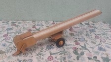 DDR Holz LKW Fr&ouml;bel Werdau F&ouml;rderband  60er 70er Holzspielzeug