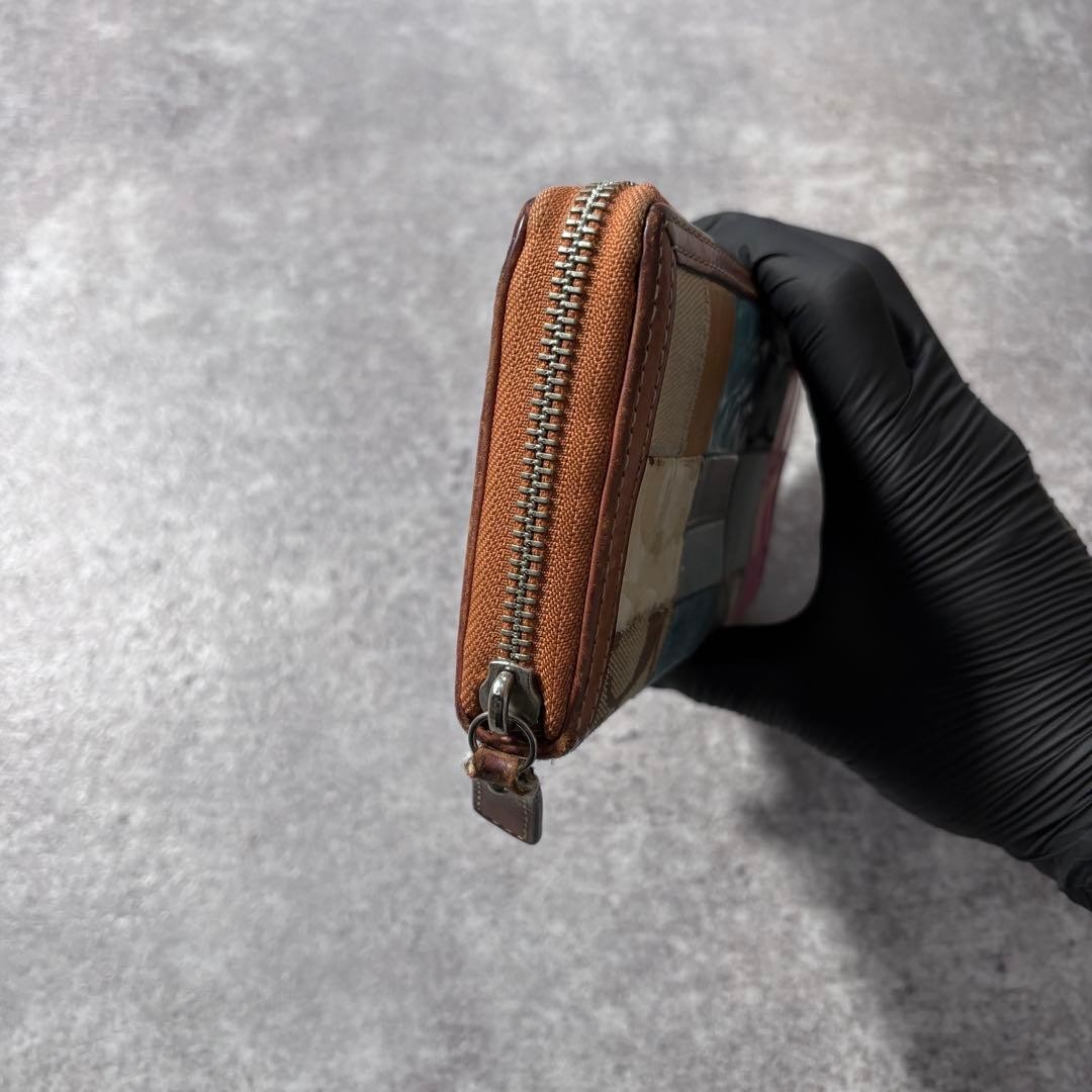 Coach Spring Patchwork Zip Long Wallet - image 5