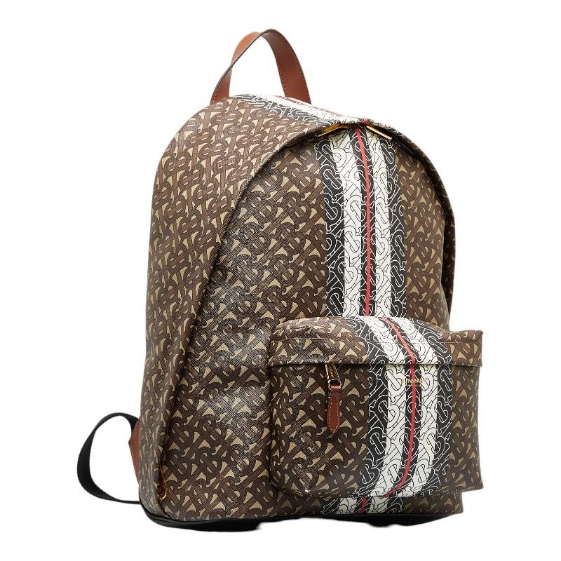 Burberry TB Monogram Backpack Brown Multicolor PV… - image 2