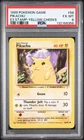 1999 POKEMON BASE SET UNLIMITED E3 STAMP-YELLOW CHEEKS #58 PIKACHU PSA 6