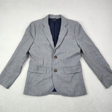 Crewcuts Thompson Wool Blazer Gray Youth Boys 12 Button Crew Cuts Classic Formal