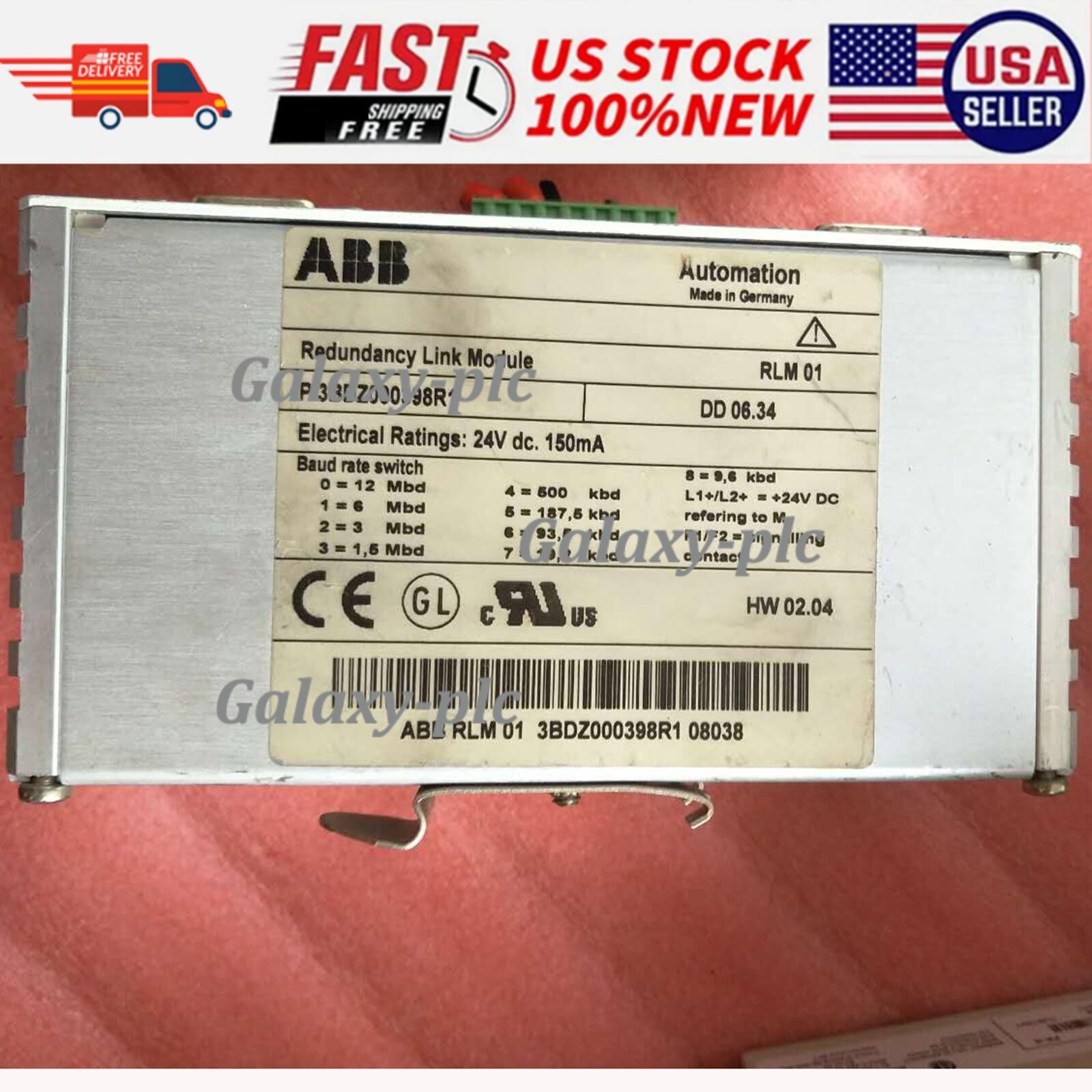 1pc new RLM01 3BDZ000398R1 ABB Redundant connection module #YP1