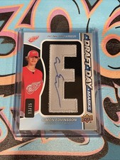Simon Edvinsson 13/35 Draft Day Marks 2022-23 Upper Deck SP Game Used (JD1)