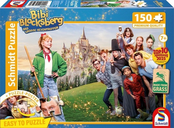 Schmidt - 56593 - Puzzle - 150 Teile - Bibi Blocksberg - Hexentreffen - 7+-image