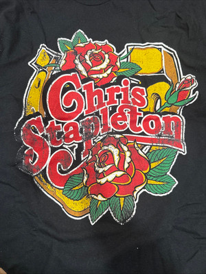 Collection Chris Stapleton Gift For Fan Cotton Black S-2345XL Men T-Shirt GC486