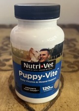 Nutri-Vet Puppy-Vite Chewables for Dogs  Experation 7/26