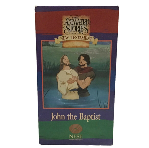 Die animierten Geschichten aus dem Neuen Testament Johannes der Täufer VHS Videokassette