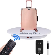 Motorized Rotating Display Stand, 360 Degree Electric Rotating Potography Turnta