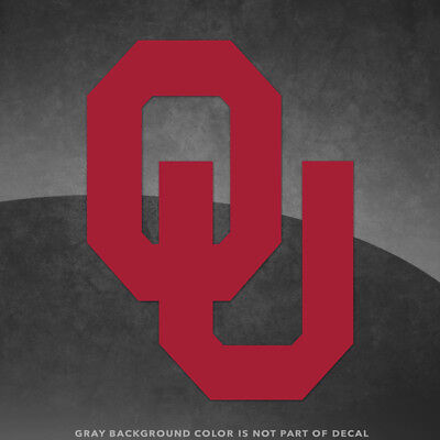 Oklahoma Sooners OU Logo Vinyl Decal Sticker - 4