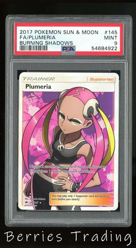 Plumeria graded PSA 9 for sale on eBay