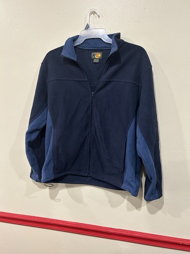 Bass Pro Shops blau Fleece Reißverschluss Medium mit Taschen - Bild 3 von 4