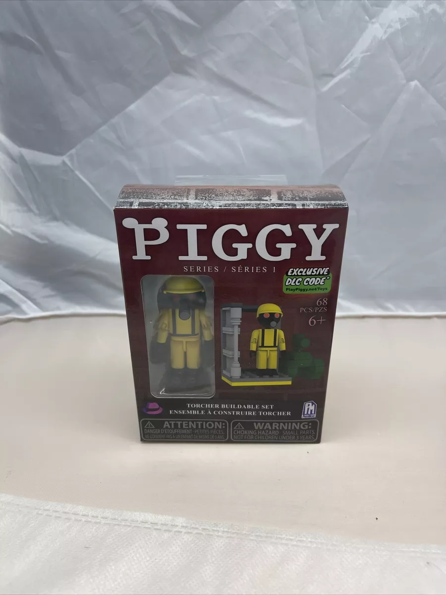 Roblox Piggy Series 1 TORCHER Buildable Set Exclusive DLC Code NEW 68  Pieces