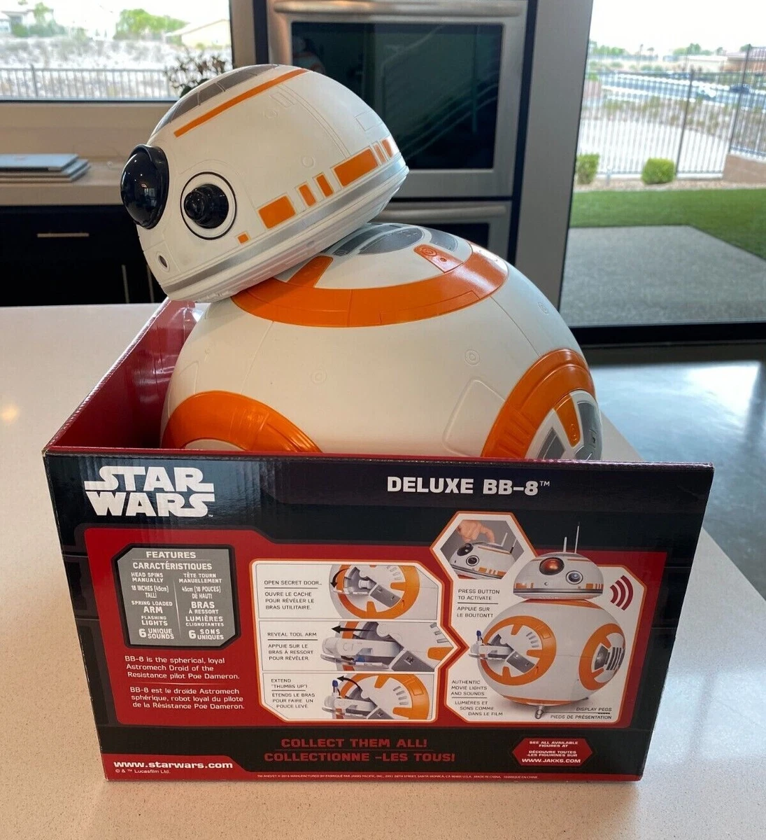 Large bb8 store robot