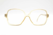 Vintage Terri Brogan 8791 20 Optyl Transparent Oval Glasses Frame NOS