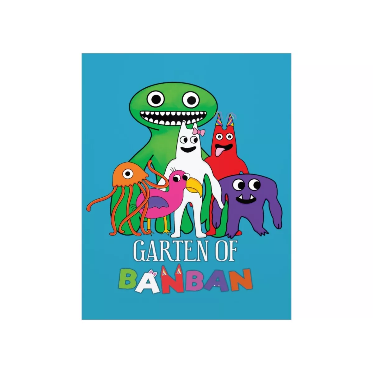 garten of banban 2 | Framed Art Print