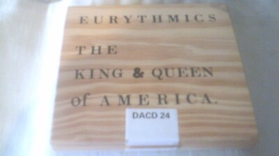 THE EURYTHMICS - THE KING AND QUEEN OF AMERICA - 1989 WOODEN BOX CD SINGLE
