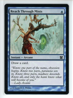 REACH THROUGH MISTS Modern Masters #61 MMA(NM)(MTG)