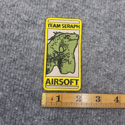Team Seraph Airsoft Patch Iguana