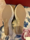 Valentino Garavani Nude Patent Leather Peep Toe Wedge Sandals Size 39.5 — photo 8