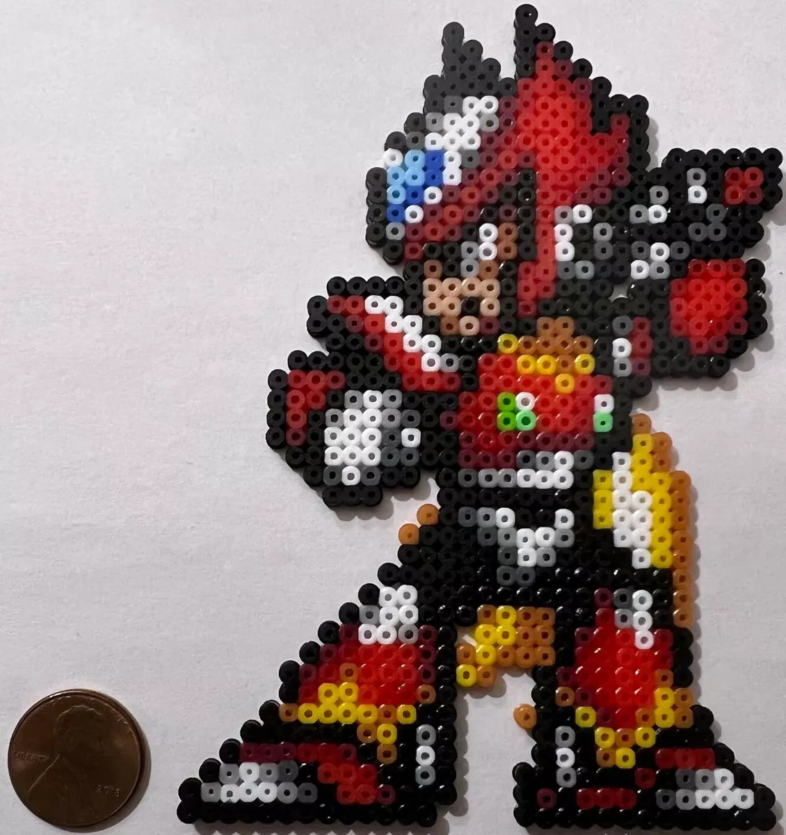 Zero Mega Man X2 Snes Capcom Mini Bead Sprite Perler Artkal Pixel Art Retro  Icon | Ebay