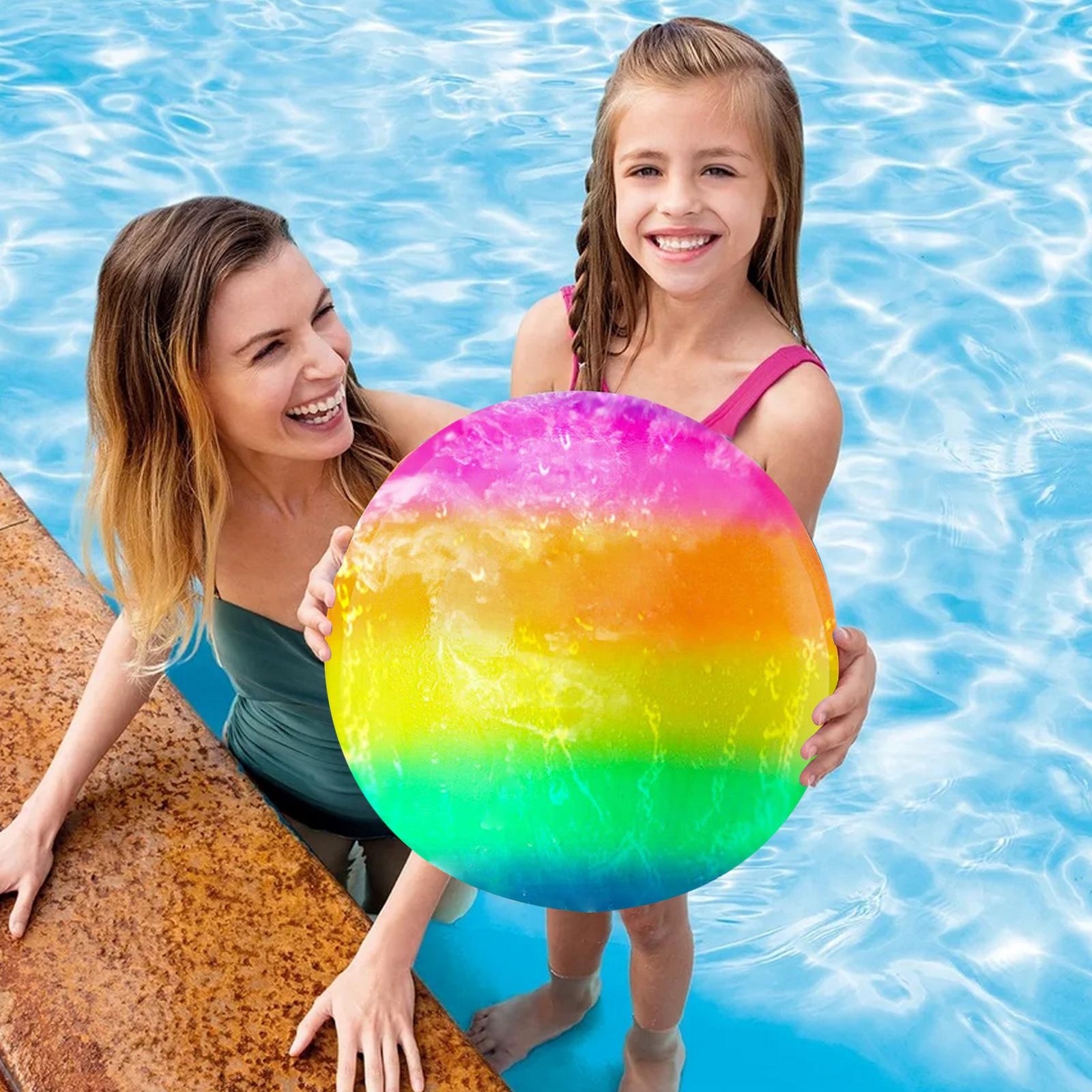 inflatable swimming pool balls
