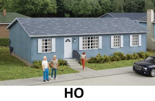 HO Scale - Modern Sectional House "Building Kit" Walthers - 933-4150 - Picture 3 of 4