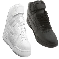 Fila F-13V Boy's Triple White Basketball Sneakers Shoes