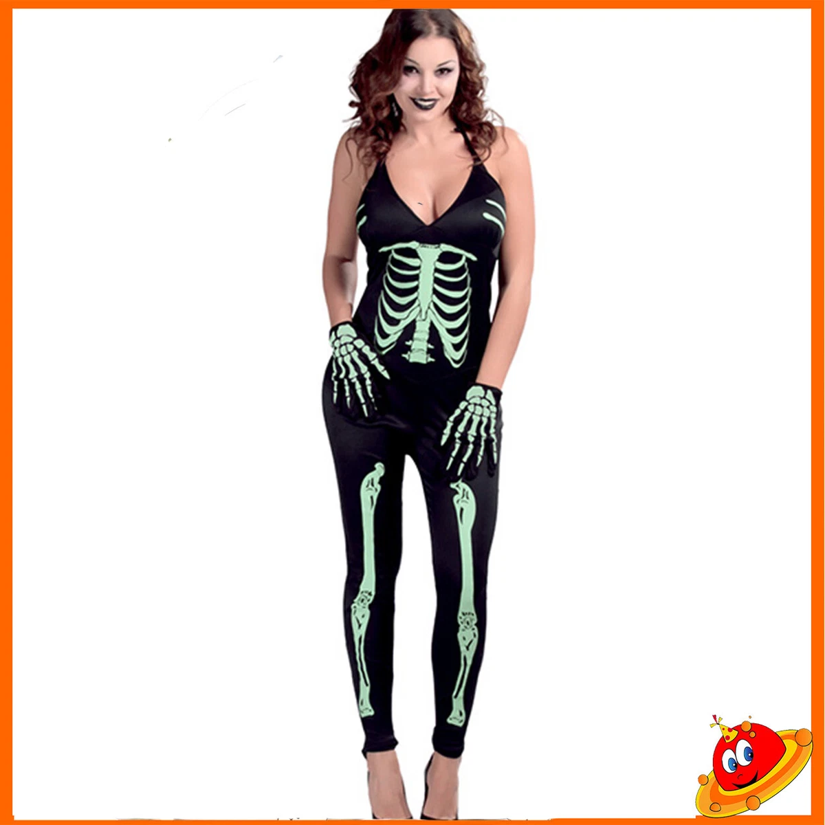 Costume Da Scheletro Con Tutù Per Bambina - Foto 8