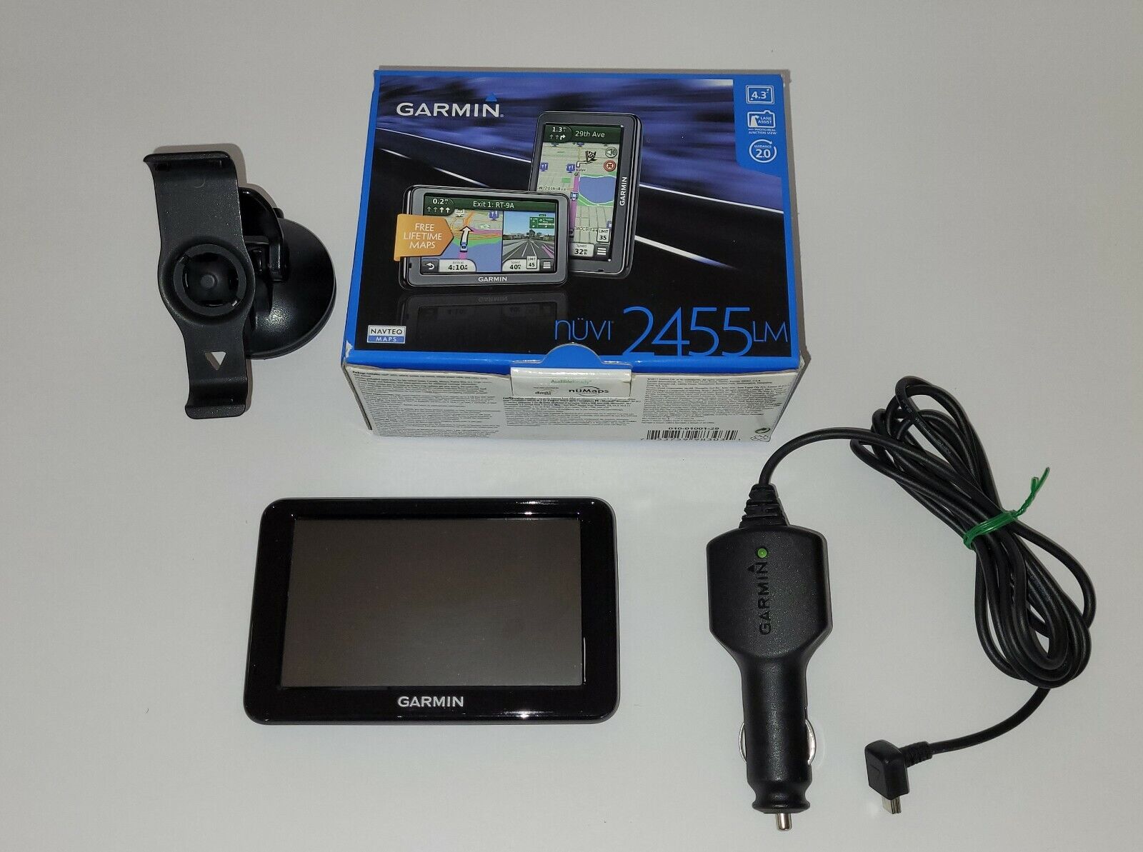 Garmin Nuvi 2455LM GPS Navigation Receiver & Guidance Bundle | eBay