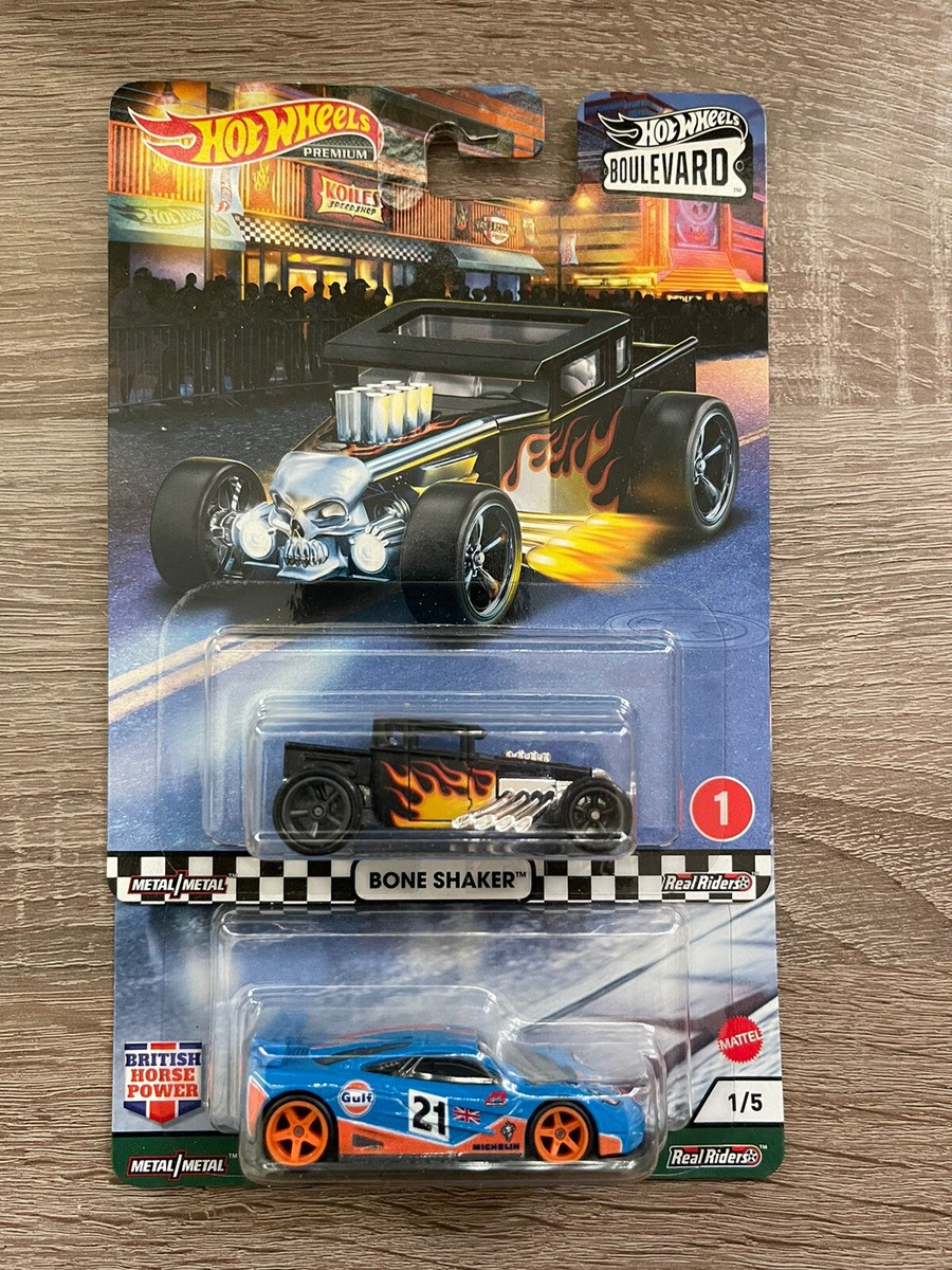 Hot Wheels Boulevard Bone Shaker & Mclaren F1 Car Culture British