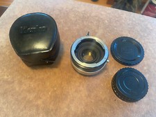 Vintage KENKO Auto Teleplus 2x Lens With Genuine Leather Case