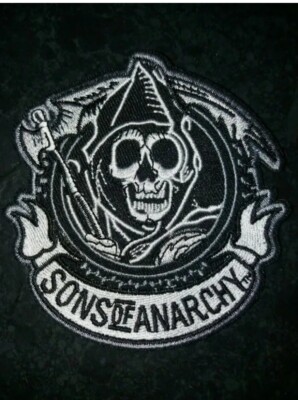 Sons of Anarchy Patch Reaper Crew Jax Teller SAMCRO SOA