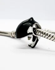 Killer Whale Charm Orca Sea Life Ocean Fish Genuine 925 Sterling Silver 💖