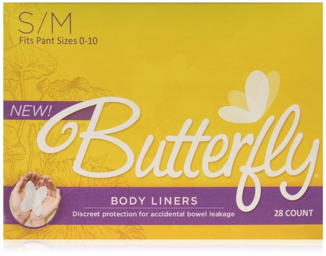 Butterfly Pads Body Liners for Bowel Leaks Women S/m 28 Count for sale online eBay