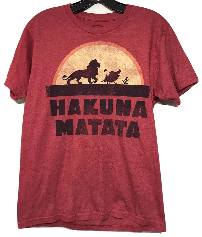 HAKUNA MATATA Disney’s The Lion King T-Shirt Men’s Size S