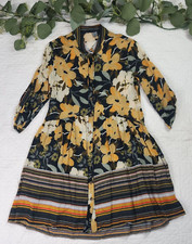 NWOT Anthropologie Blank Long Floral Long Sleeve Dress Size XS