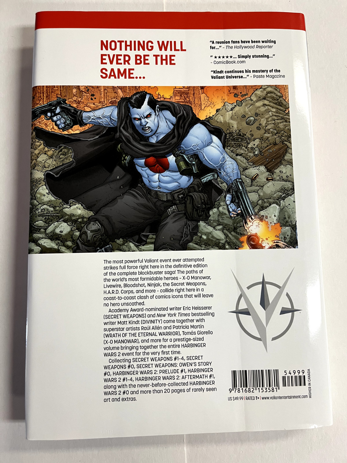 Harbinger Wars 2 Deluxe Edition Hardcover HC Valiant Comics - Used